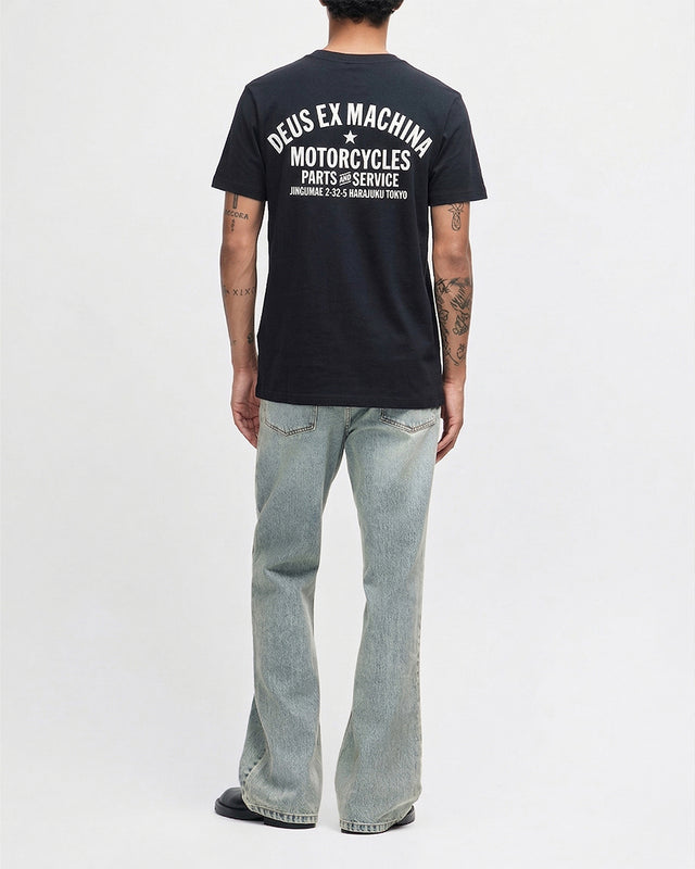 Camiseta Harajuku Address - Negra