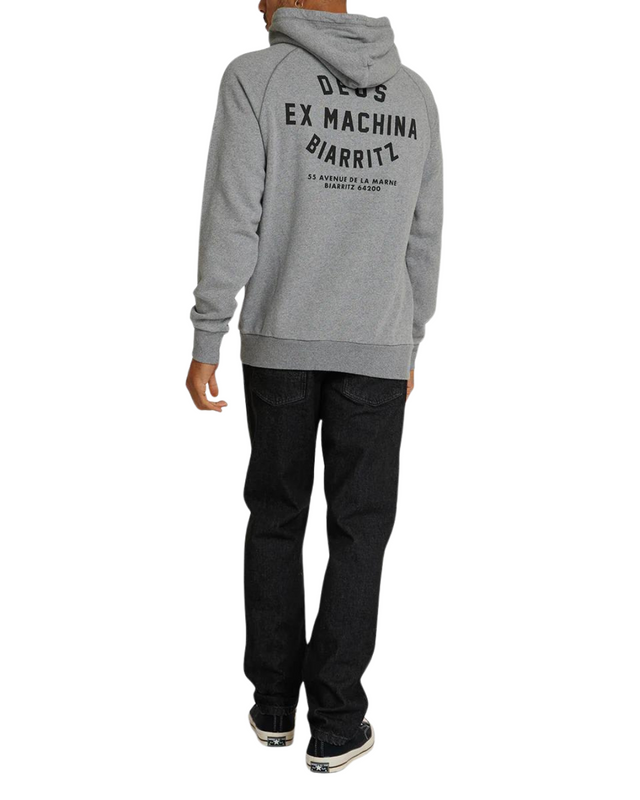 Biarritz Address Hoodie - Grey marle