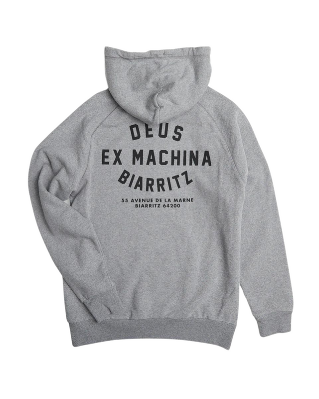 Biarritz Address Hoodie - Grey marle