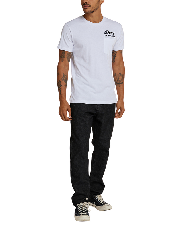 Biarritz Address Pocket Tee - Black 