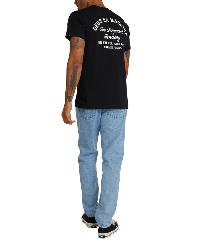 Biarritz Address Pocket Tee - Black