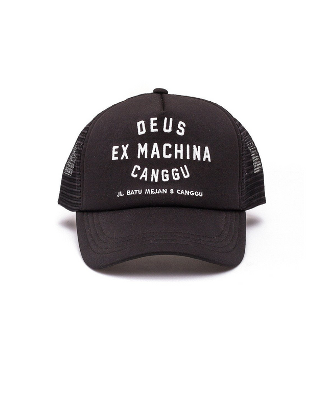 Canggu Address Trucker Hat - Black