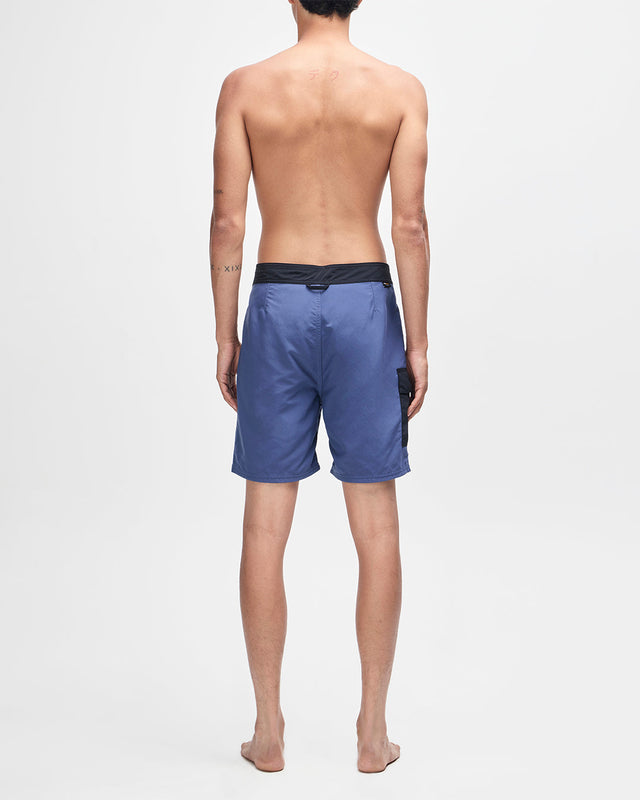 Pocket Boardshort - Mechanic Blue