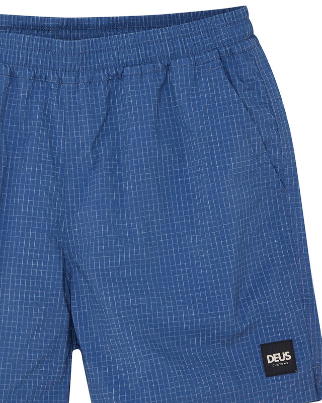 Service Mesh Swim Short - Mechanic Blue