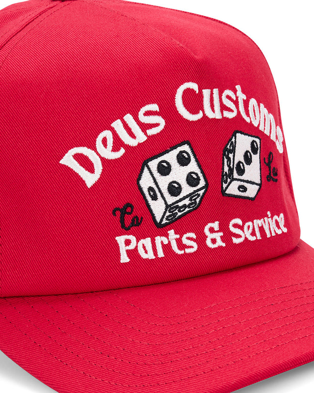 Knucklebones Cap - Melon Red