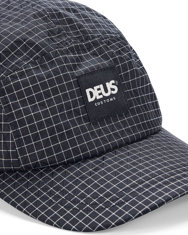 Gorra Tower de 5 paneles - Negra