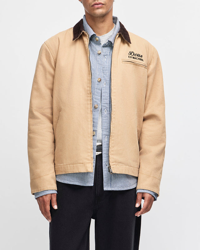 Address Workwear Jacket Dijon tan