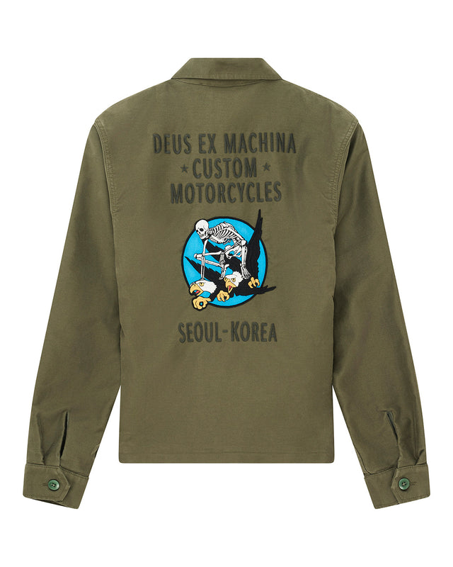 D261MJK301-FugaziSouvenirJacket-Pine