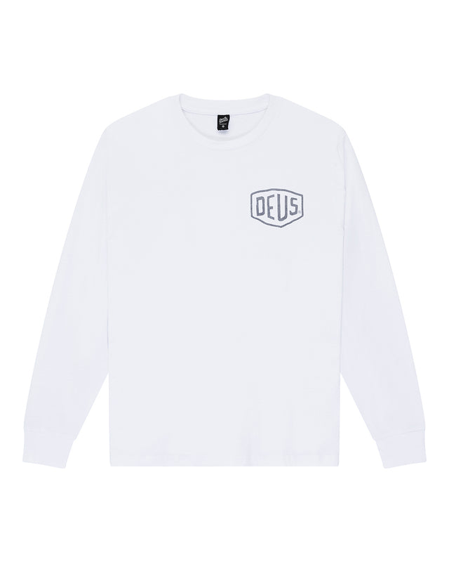 Venice LS Tee White