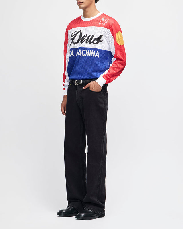 Saber Moto Jersey - Tri Colour