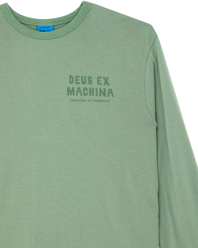 Kumbaya Ls Tee - Loden Frost Green