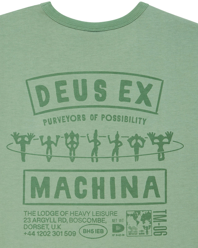 Kumbaya Ls Tee - Loden Frost Green