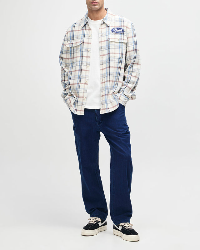 Vacay Check Shirt - Natural Check