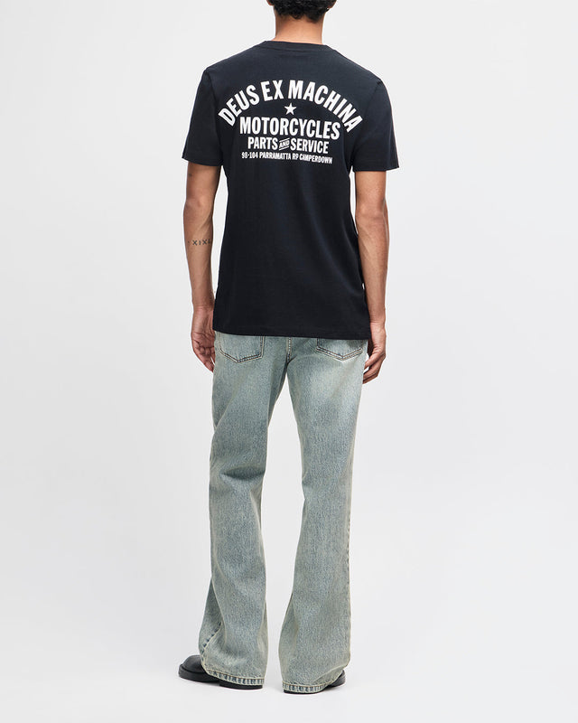 Camperdown Address Tee - Black