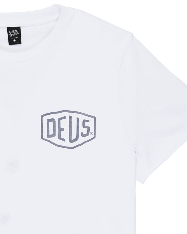 Camperdown Address Tee - White