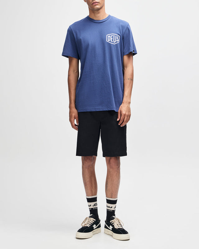 Harajuku Address Tee - Mechanic Blue