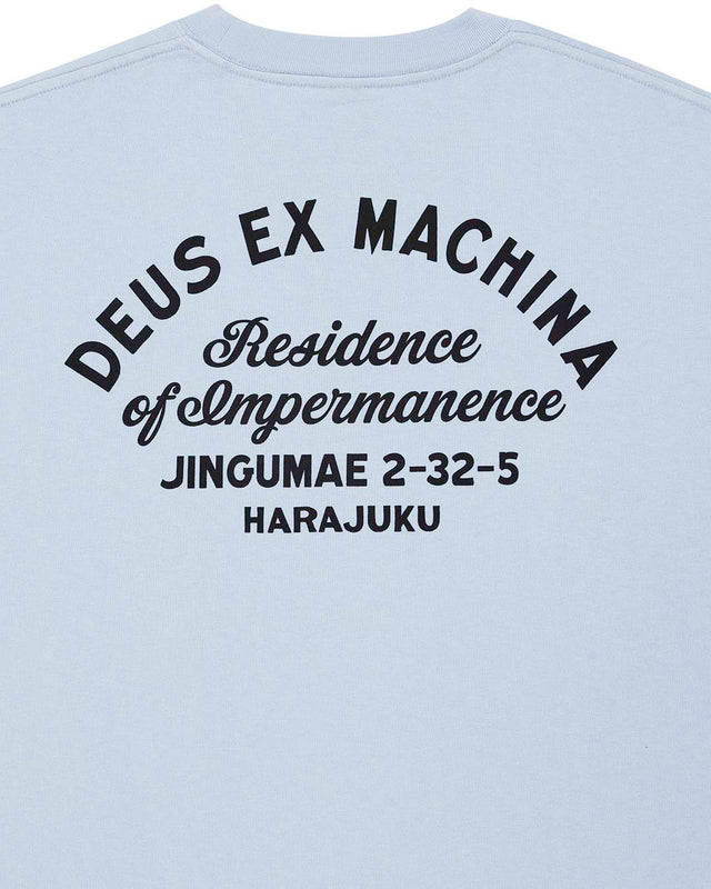 Camiseta Harajuku Sign - Azul cerúleo