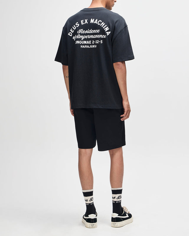 Camiseta con el logo de Harajuku - Negra