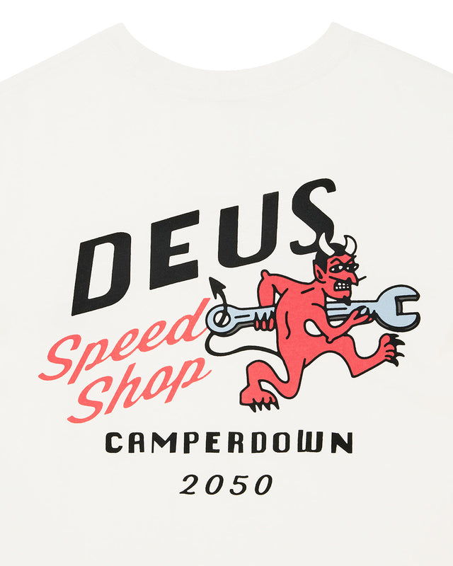 Camiseta Dogleg - Blanco sucio