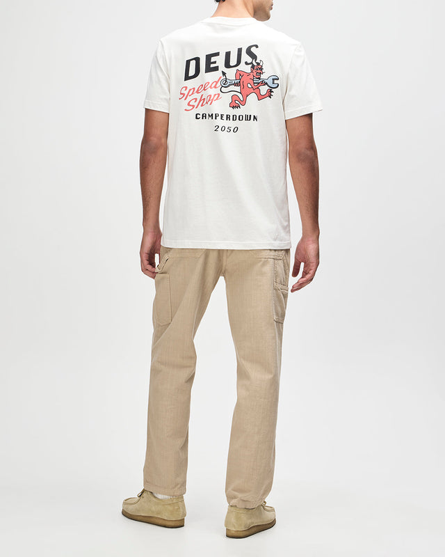 Camiseta Dogleg - Blanco sucio