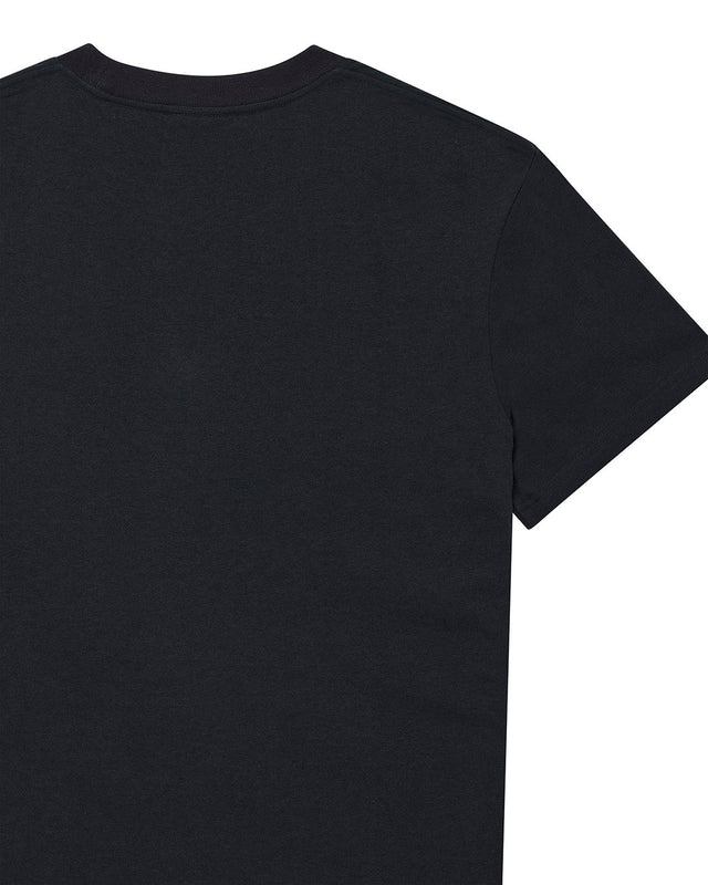 Camiseta de bolsillo con piezas y servicio - Negra