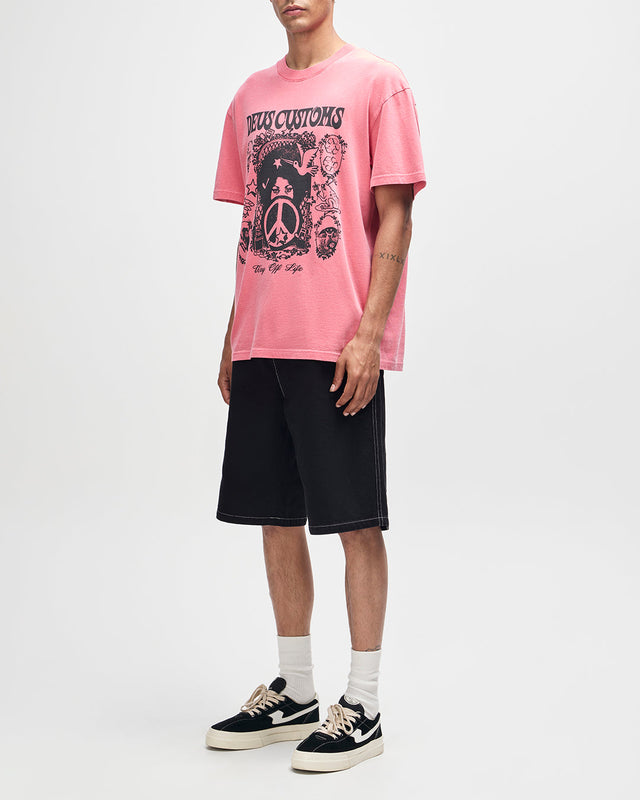 Camiseta Madre Tierra - Rojo Melón