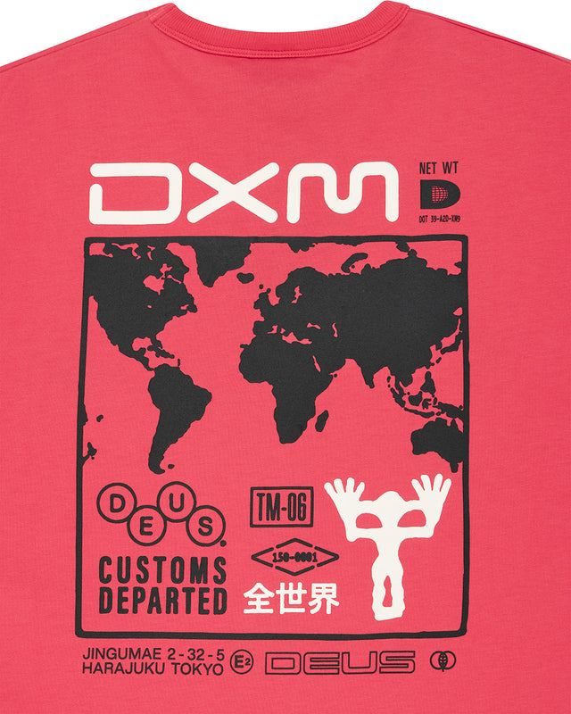 Camiseta Departed - Rojo melón