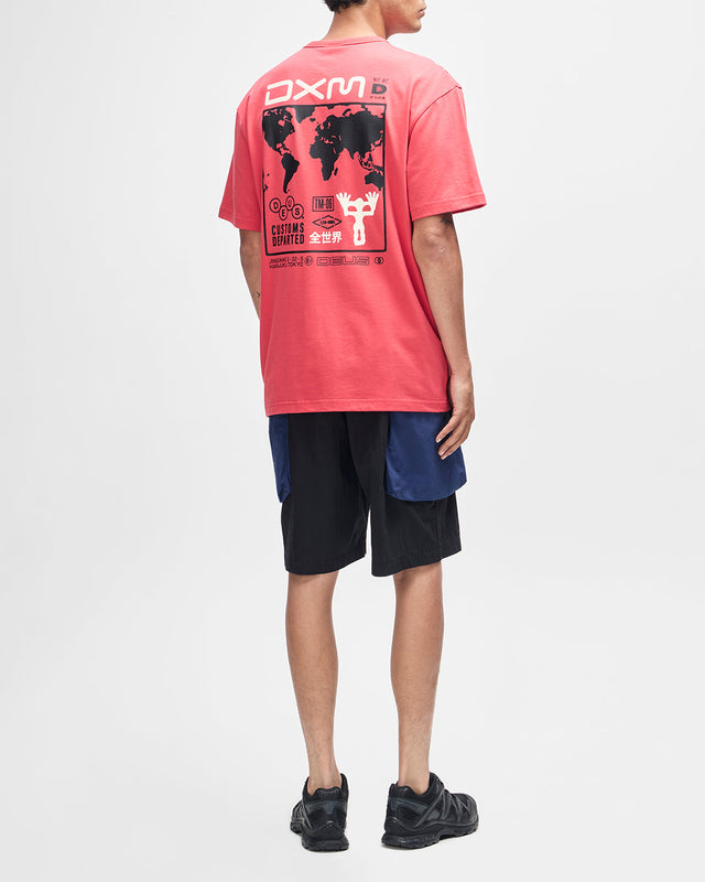 Camiseta Departed - Rojo melón