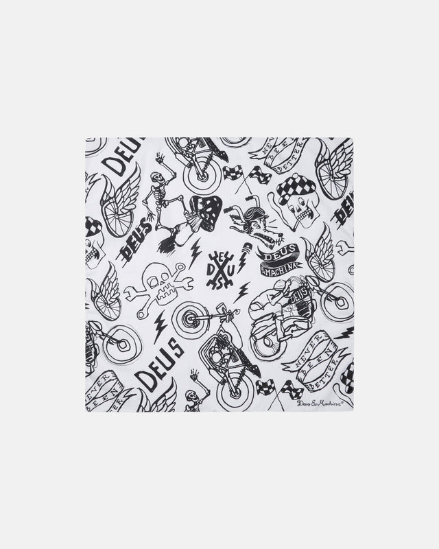 D261UAC220-Doodle_Bandana-White