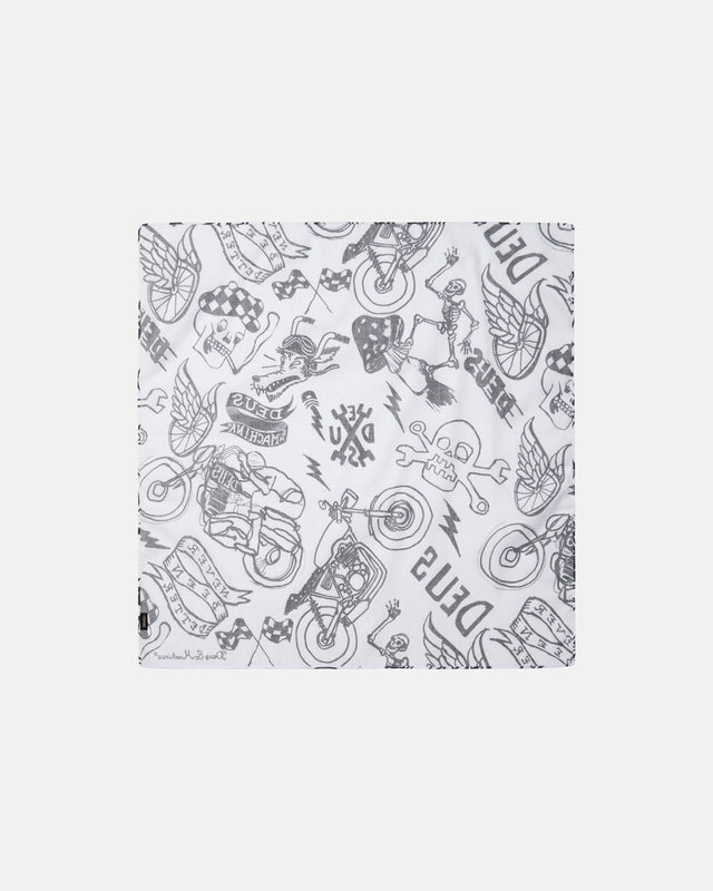 D261UAC220-Doodle_Bandana-White