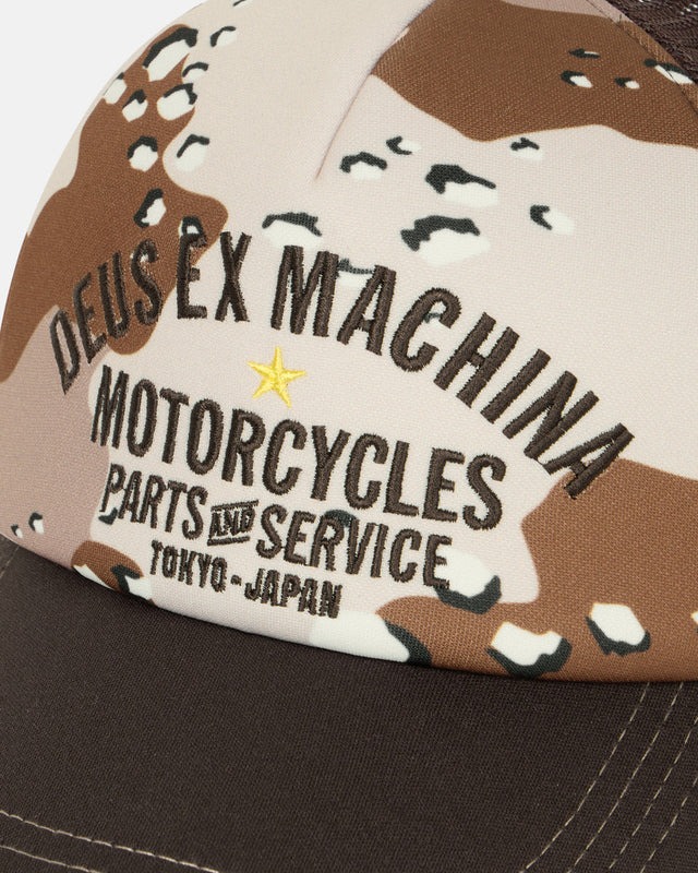 D261UHA035-Tokyo Original Address Trucker Camo