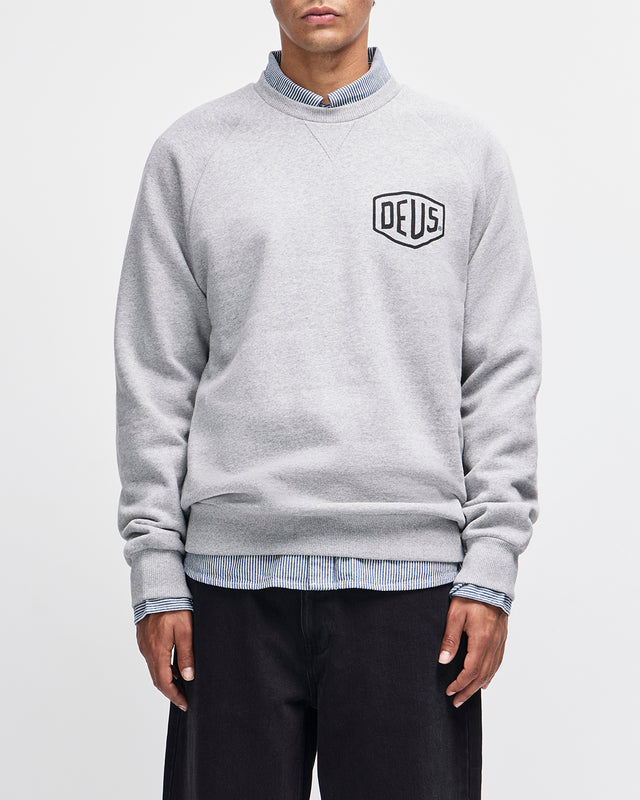 Venice Address Crew - Grey Marle