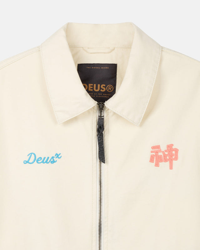 D261UJK215 Dogleg Jacket - Ivory