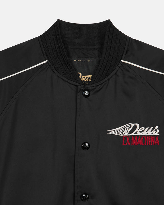D261UJK230 Winglet Souvenir Jacket - Black