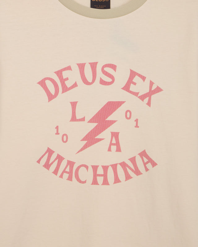 Deus Ex Machina - Chinook Long Sleeve Tee - Ivory
