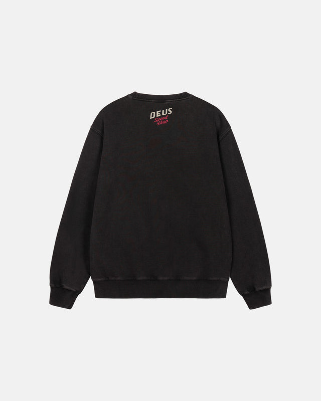 D261USW210 Dogleg Sweatshirt-Black