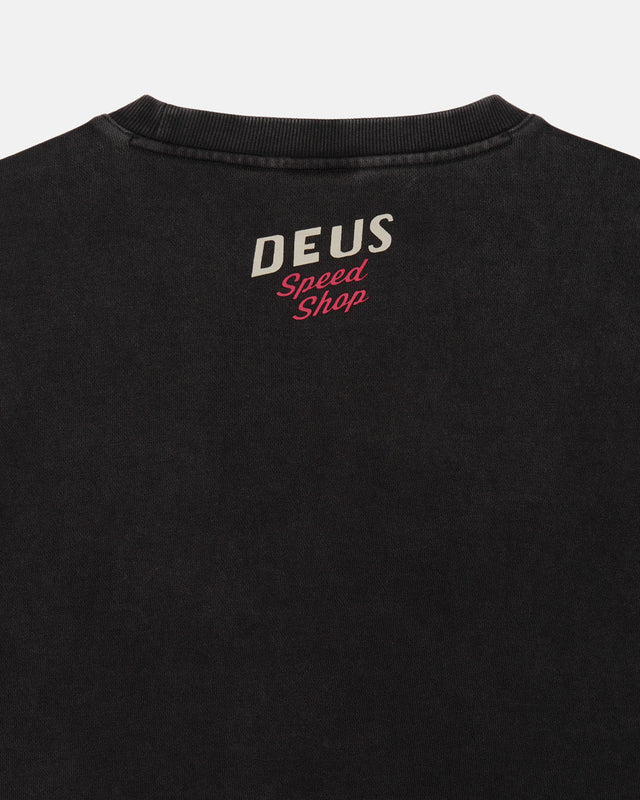 D261USW210 Dogleg Sweatshirt-Black