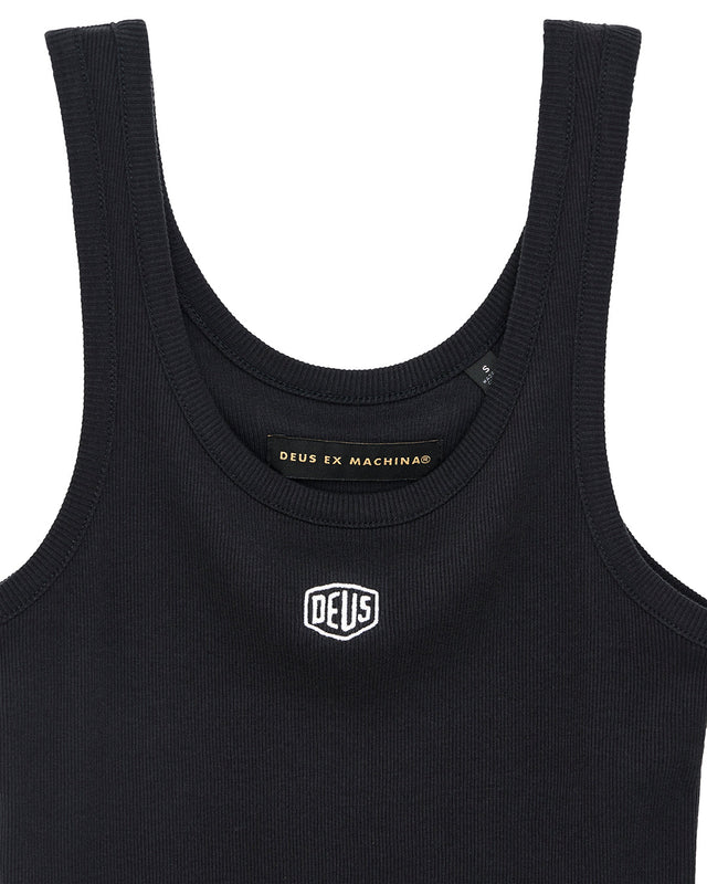 June Shield Tank - Black