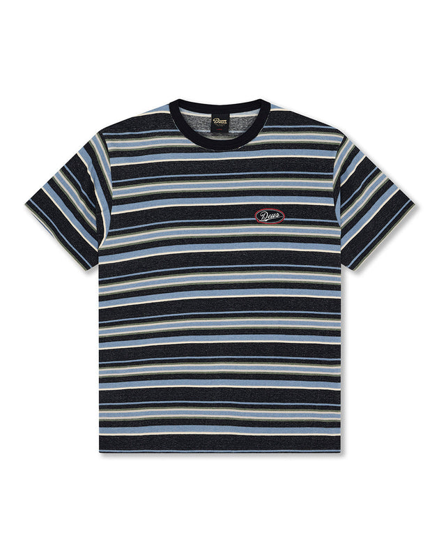 D262UTS230-Forecourt-Stripe-Tee-Navy