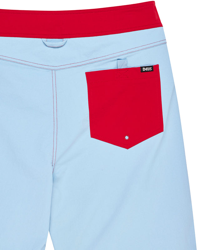 Long Boardshort - Glacier Blue