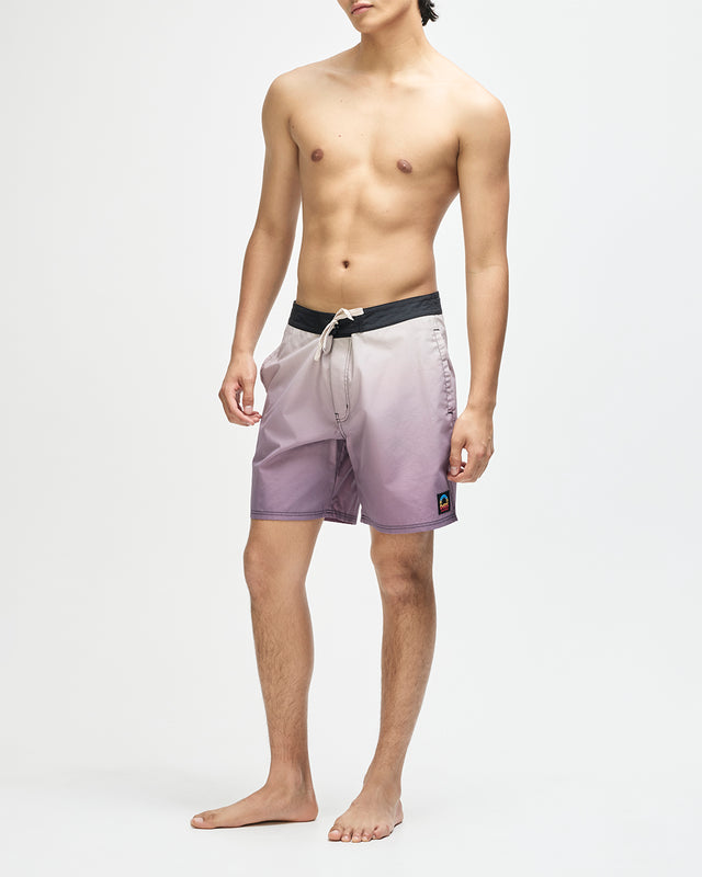 Aerial Boardshort - Grape Gradient