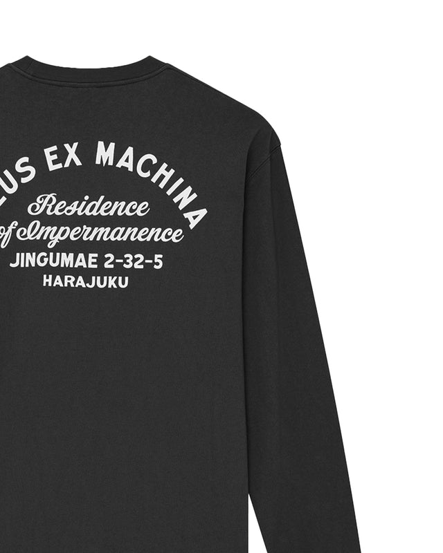 Harajuku Sign Ls Tee - Black