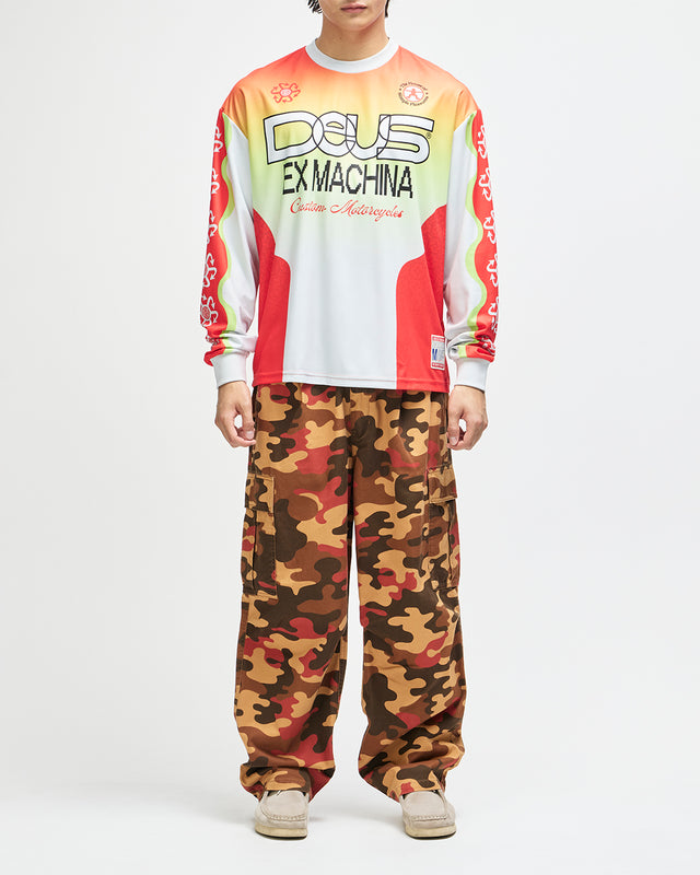 Manhole Moto Jersey - White