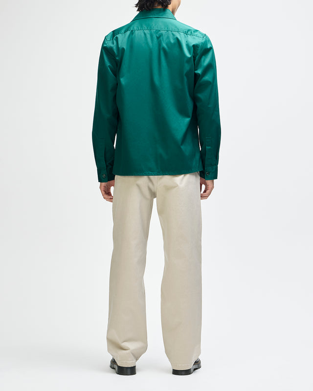 Service Ls Shirt - Racing Green