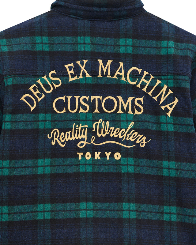 Maxwell Check Shirt - Green Check