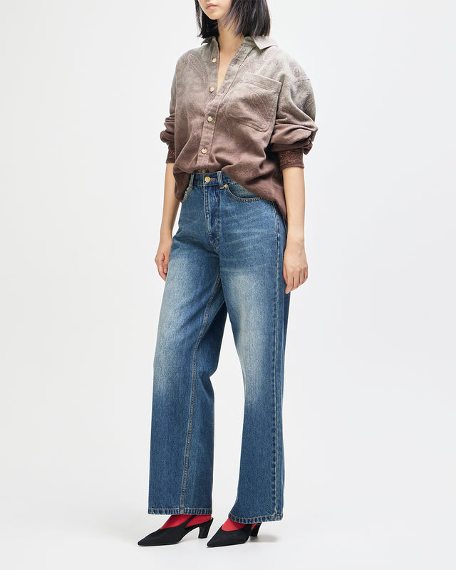 Turiya LS Shirt - Moss Green