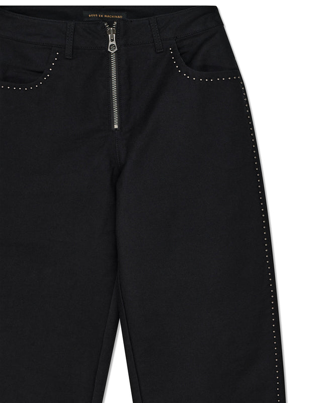 Pantalón Allusions - Lavado con enjuague negro