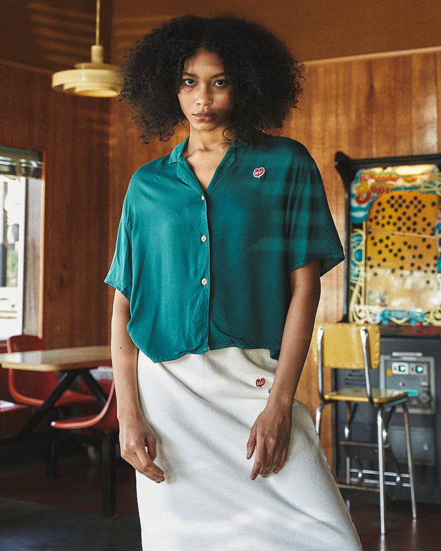 Monique Jersey Skirt - Vintage White