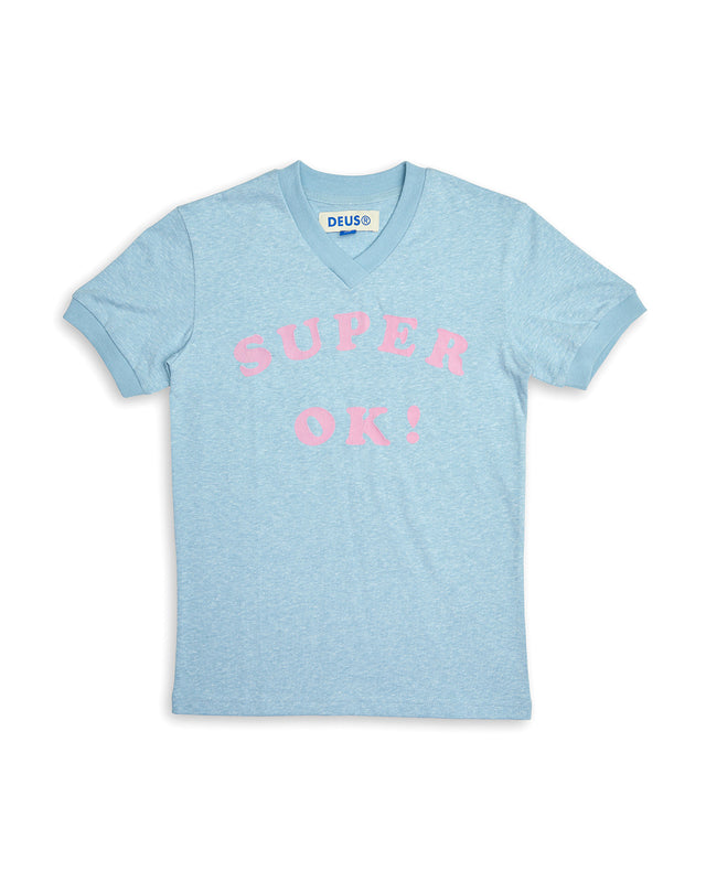 Faye Ringer Tee - Baby Blue