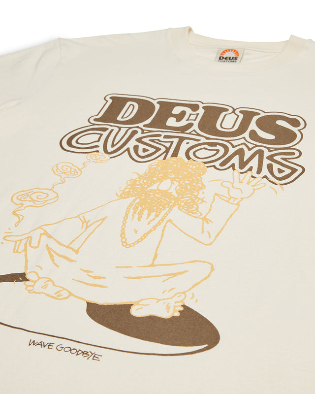Camiseta Emphatic Wave - Blanco sucio